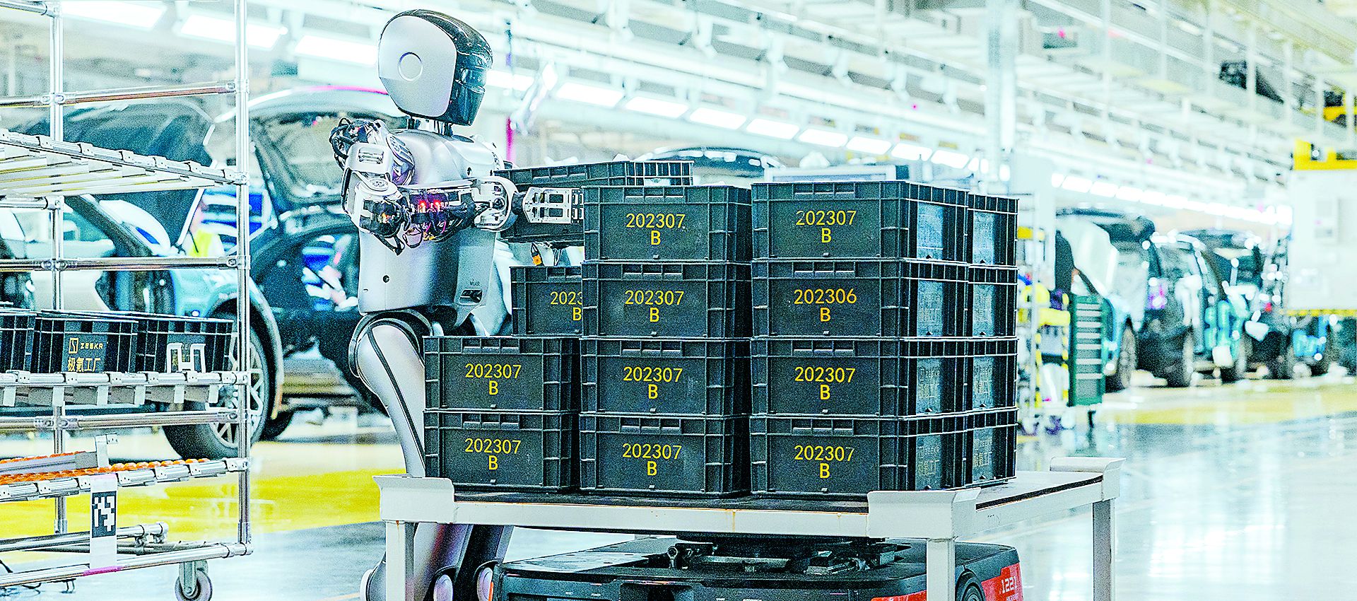 UBTECH's new humanoid robot on duty at Zeekr factory